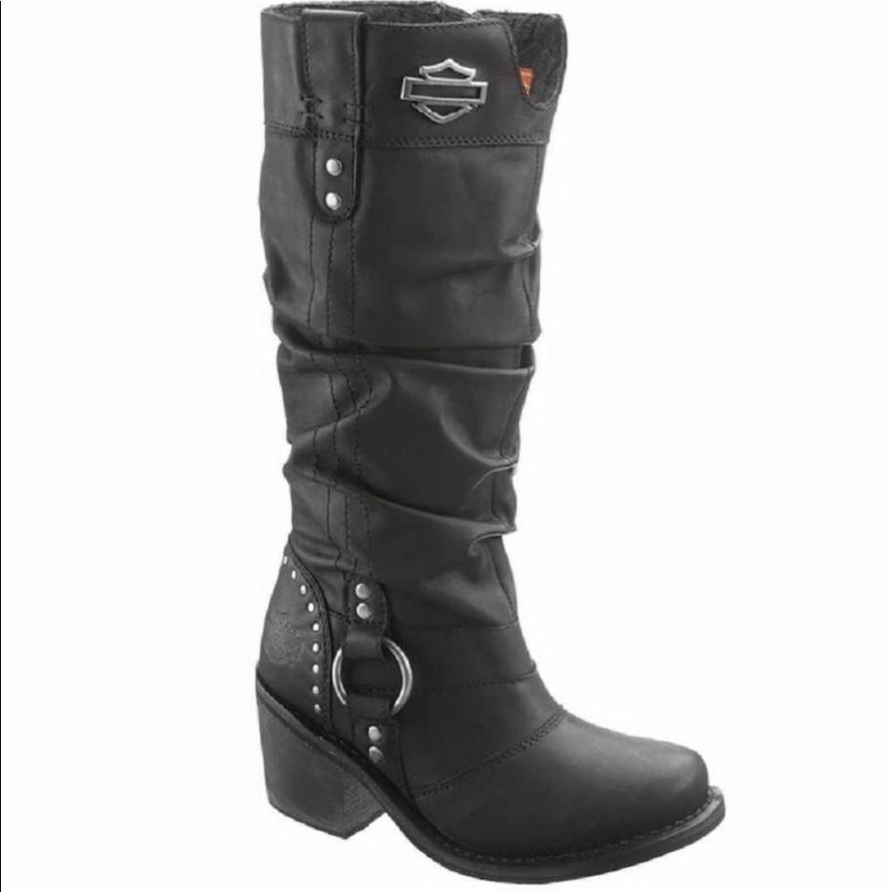 Harley-Davidson Jana Black Boots. new, never used!
